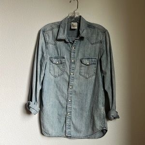 H&M Jean Button Up
